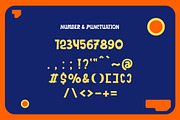 Mankey Caimel - Modern Retro Font, a Sans Serif Font by Dhabee (Thumbnail 6 of 10)