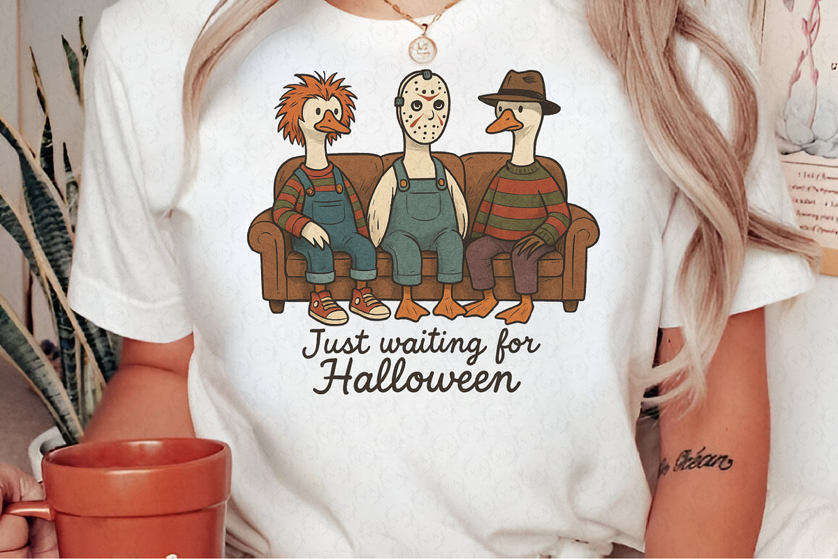 Just Waiting for Halloween Funny, an Icon by Craft Nest (Photo 3 of 6)