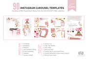 90 Instagram Carousel Canva Template, a Social Media Template by With Love Monique (Thumbnail 6 of 12)