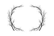 Decorative Nature Frame Silhouette, a Graphic by BIPLOB EXPERT (Thumbnail 8 of 13)