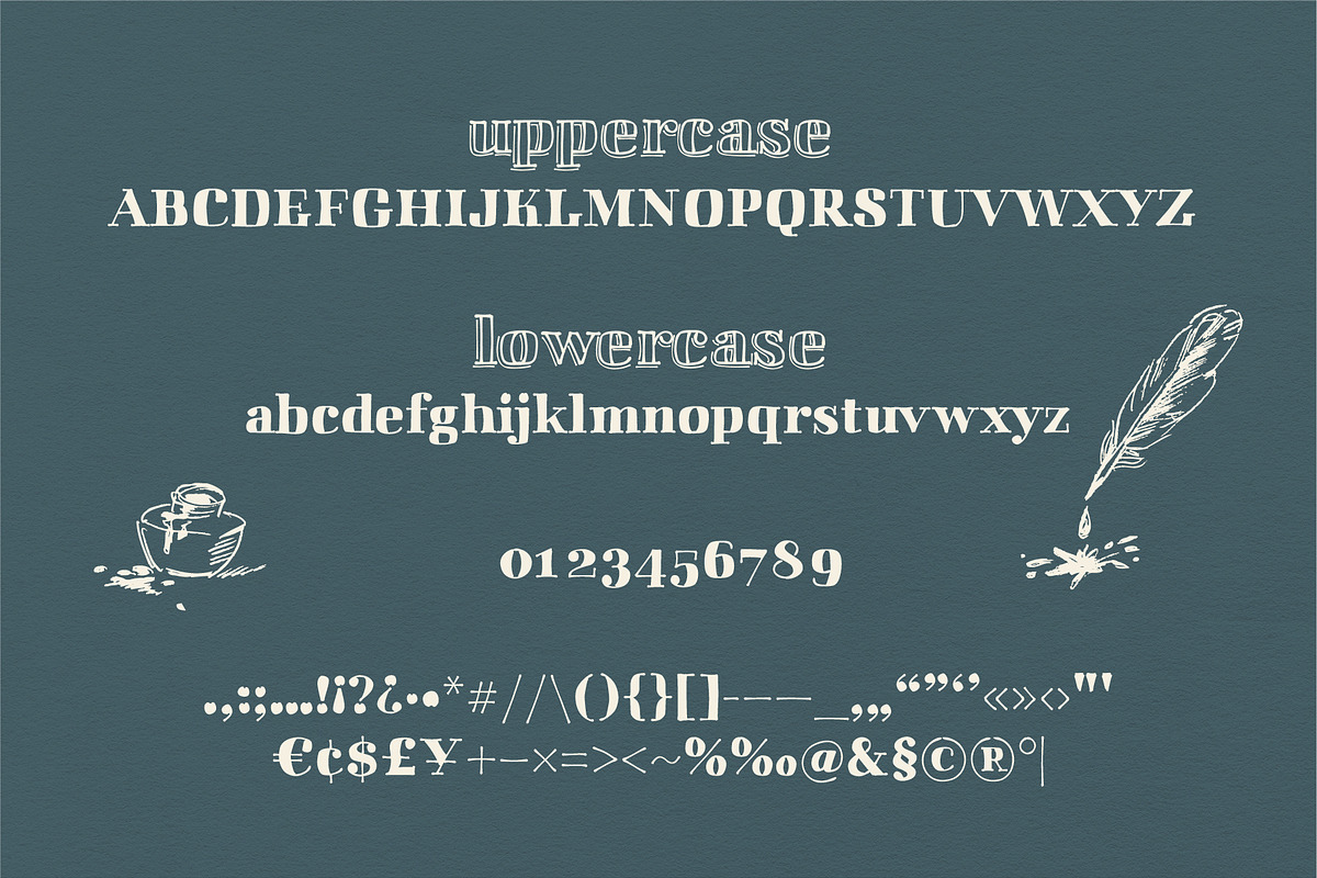 Bando Serif, a Serif Font by K:O\Fonts (Photo 4 of 4)