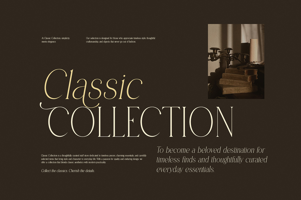 Marben Elegant Serif Font, a Serif Font by Graphicxell (Photo 2 of 8)