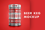 Beer Keg Mockup, a Product Mockup by Jacob Waites (Thumbnail 3 of 3)