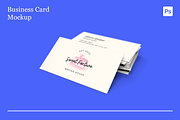 90x50 Business Card Mockups, an Advertising Mockup by Xtrahive (Thumbnail 4 of 5)