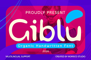 Giblu Organic Handwritten