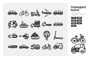 Transport Icon Pack, a Solid Icon by erifqizeicon (Thumbnail 1 of 3)