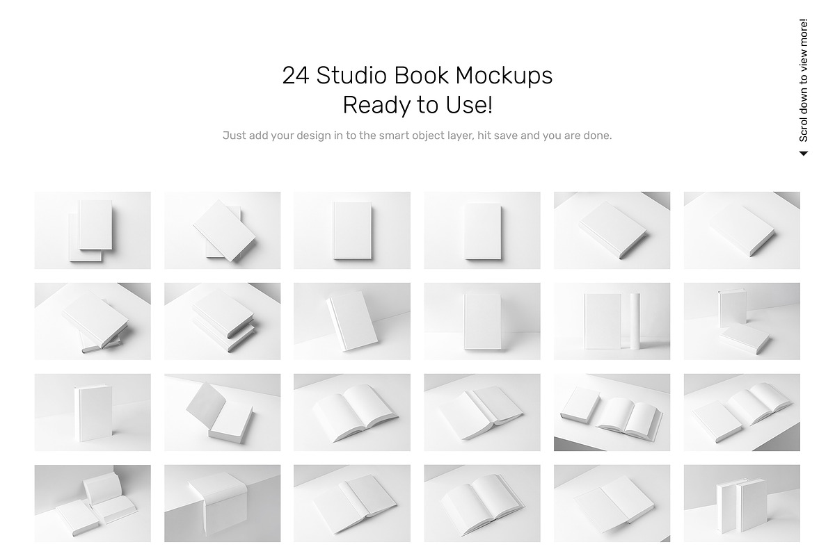 Studio Book Mockups Soft & Hardcover, a Books & Magazine Mockup by Mr.Mockup™ (Photo 3 of 15)