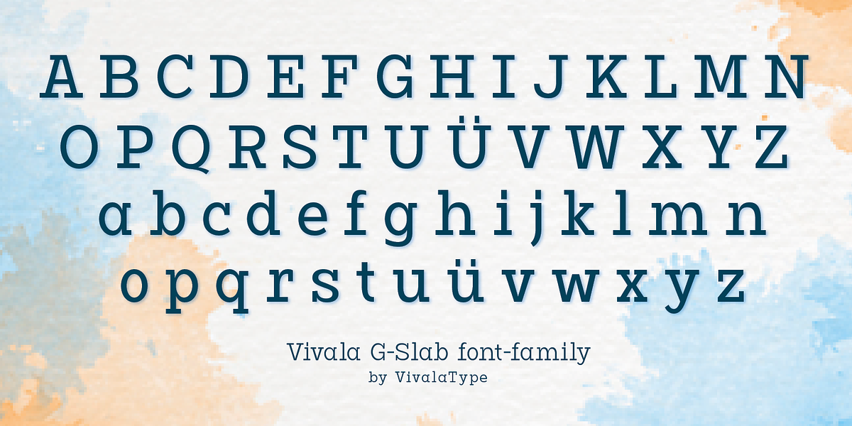 Vivala G-Slab, a Slab Serif Font by Johannes Hoffmann (Photo 6 of 8)