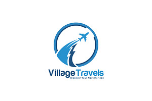 Modern Travel Agency Logo Vector, a Branding & Logo Template by Master Design