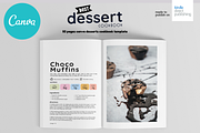 Desserts Canva Recipes Book Template, a Magazine Template by DeLaGranSiete (Thumbnail 8 of 11)