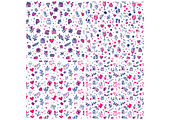 Valentine sketches pattern, an Illustration by DreamPrint404 (Thumbnail 3 of 5)