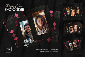 Custom Playing Card Photo Mockup