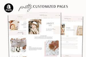 Shopify Theme - Neutral Beige