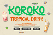Koenci Omah - Sign Retro Font, a Handwritten Font by twinstd (Thumbnail 7 of 9)