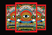 Retro Summer Rock Music Fest, a Flyer Template by Muhamad Iqbal hidayat (Thumbnail 1 of 4)