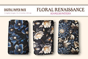 Floral Seamless Patterns 12., a Pattern Graphic by KENO Mascots (Thumbnail 6 of 10)