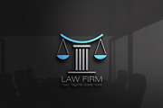 Scales of Justice Law Firm Logo, a Branding & Logo Template by YUDesignStore (Thumbnail 8 of 11)