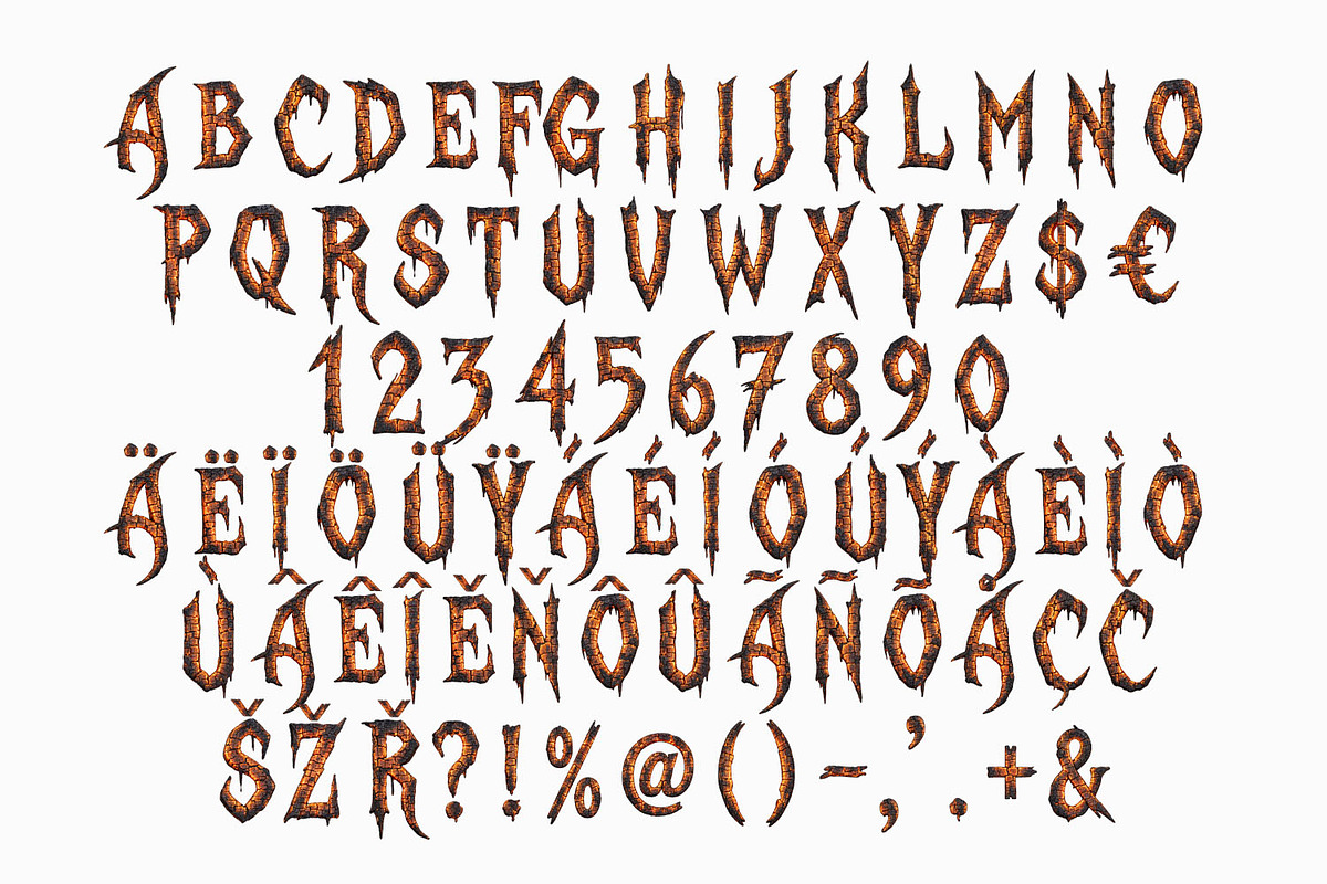 Burn Hell Font, a Blackletter Font by Handmadefont (Photo 2 of 15)