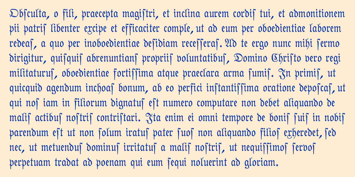 Phraxtured, a Blackletter Font by Ingrimayne Type (Photo 6 of 6)