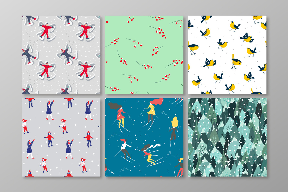 Christmas cards | vector & raster, a Card Template by Artem Vorotnikov (Photo 7 of 9)
