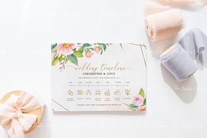 Wedding Horizontal 7x5 Card Mockup