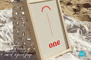 Colorful Retro Wedding Table Number, an Invitation Template by StudioVonBraitenberg (Thumbnail 2 of 7)
