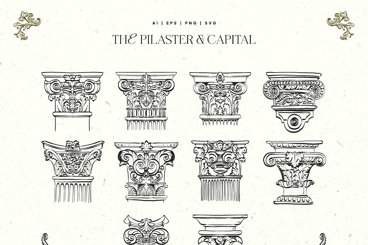 The Regency Era | Illustration Kit, an Object Graphic by KetteCreate (Photo 11 of 30)