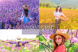 12 Vibrant Spring Lightroom Presets