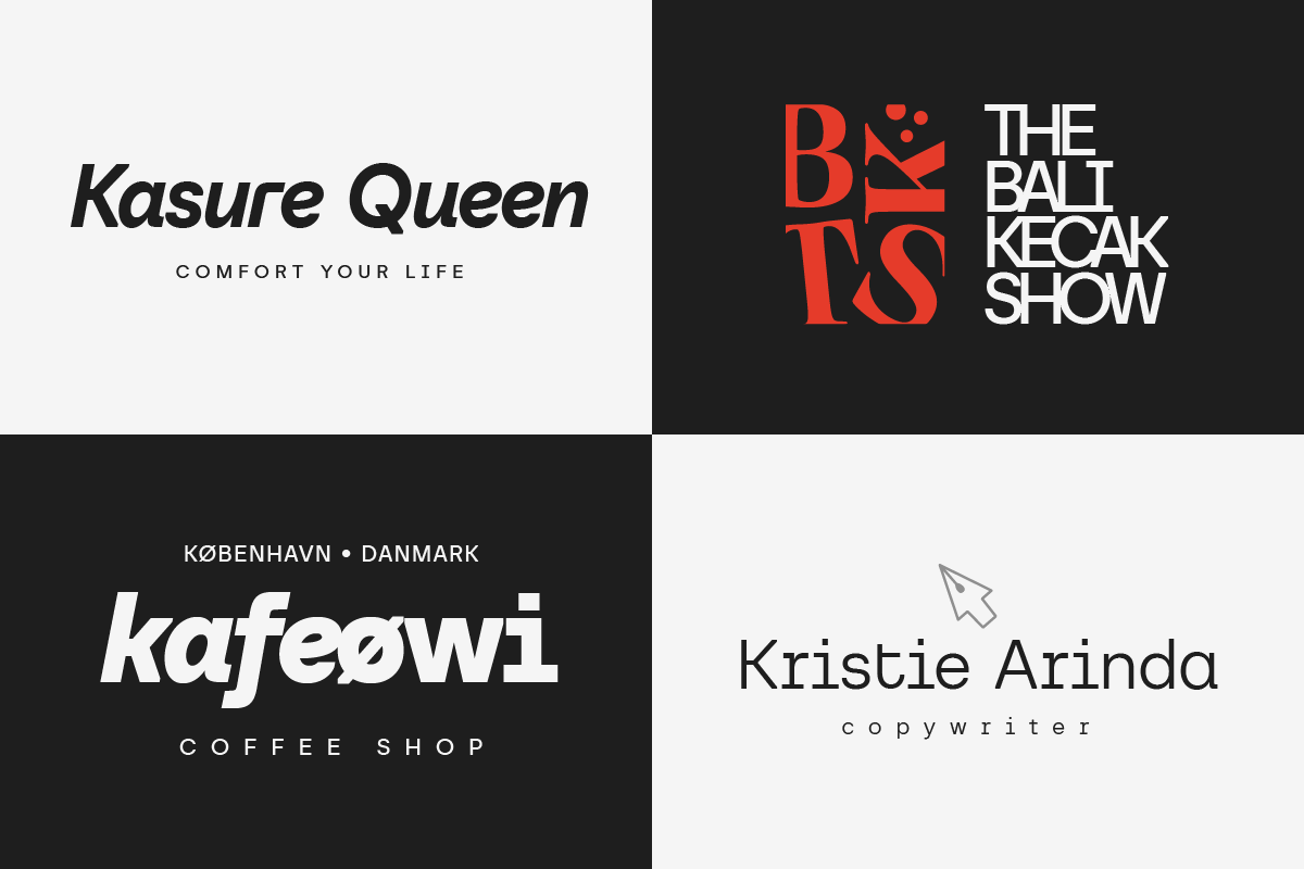 Baru Sans Geometric Font Family, a Sans Serif Font by Kereatype (Photo 17 of 19)