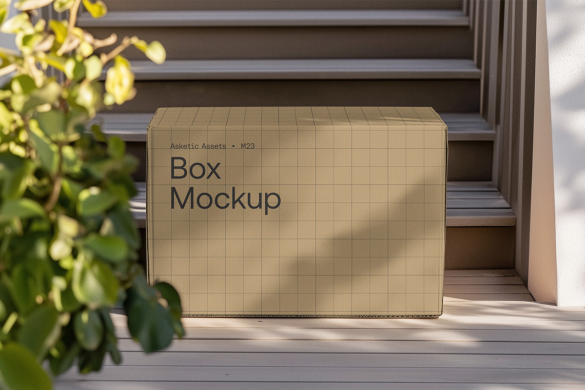 Box Mockup M23, a Packaging Mockup by Asketic (Photo 3 of 3)