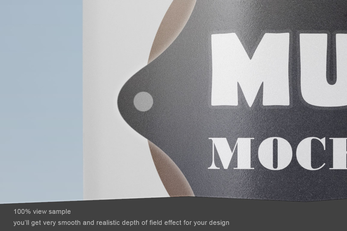 White Mug Mockup Set - 6 photos, a Cups & Container Mockup by mockupgeek (Photo 5 of 6)