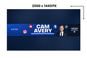 Real Estate Agent YouTube banner, a Social Media Template by Vaughn Studios (Thumbnail 2 of 5)