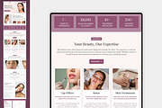 Aesthetics Wix Studio Website, a Wix Template by Kitteeh (Thumbnail 2 of 11)