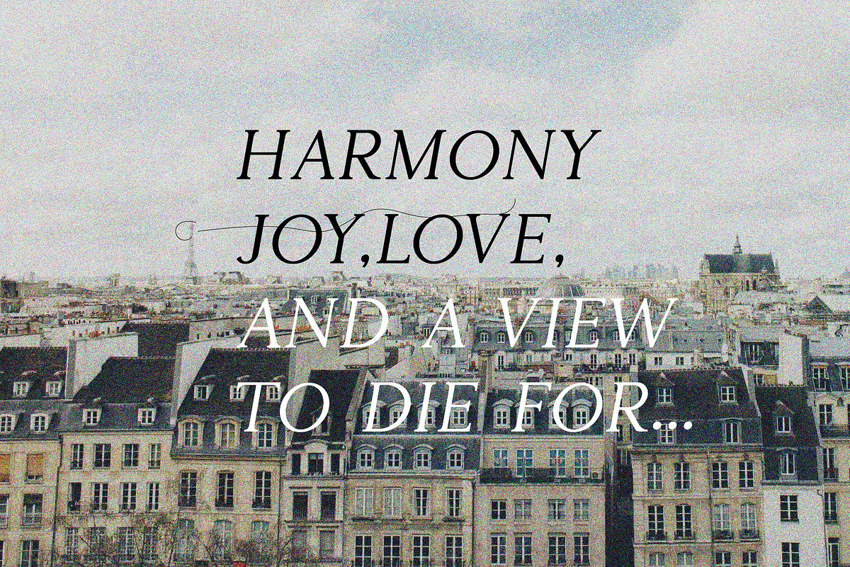 Harmony | Serif Font, a Font by Supersimbo © (Photo 3 of 9)