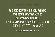 Marsh Hen Fonts, a Sans Serif Font by Fairwren Creative (Thumbnail 3 of 7)