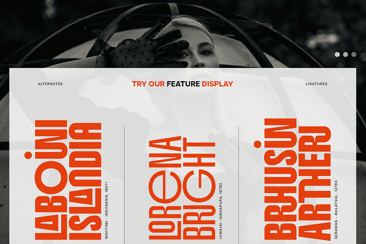 Emoland, a Sans Serif Font by Wildan Type (Photo 5 of 11)