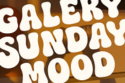 Bultik Retro Bubble Font for Groovy, a Slab Serif Font by WhymoreArt (Thumbnail 5 of 12)