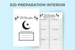 Eid Preparation Diary Interior