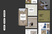 Minimalist | Social Media Kit, a Social Media Template by Mila Estudio (Thumbnail 2 of 6)