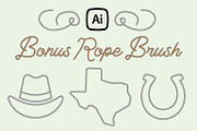 Lasso Monoline, a Script Font by Loudoun Design Co. (Thumbnail 8 of 8)
