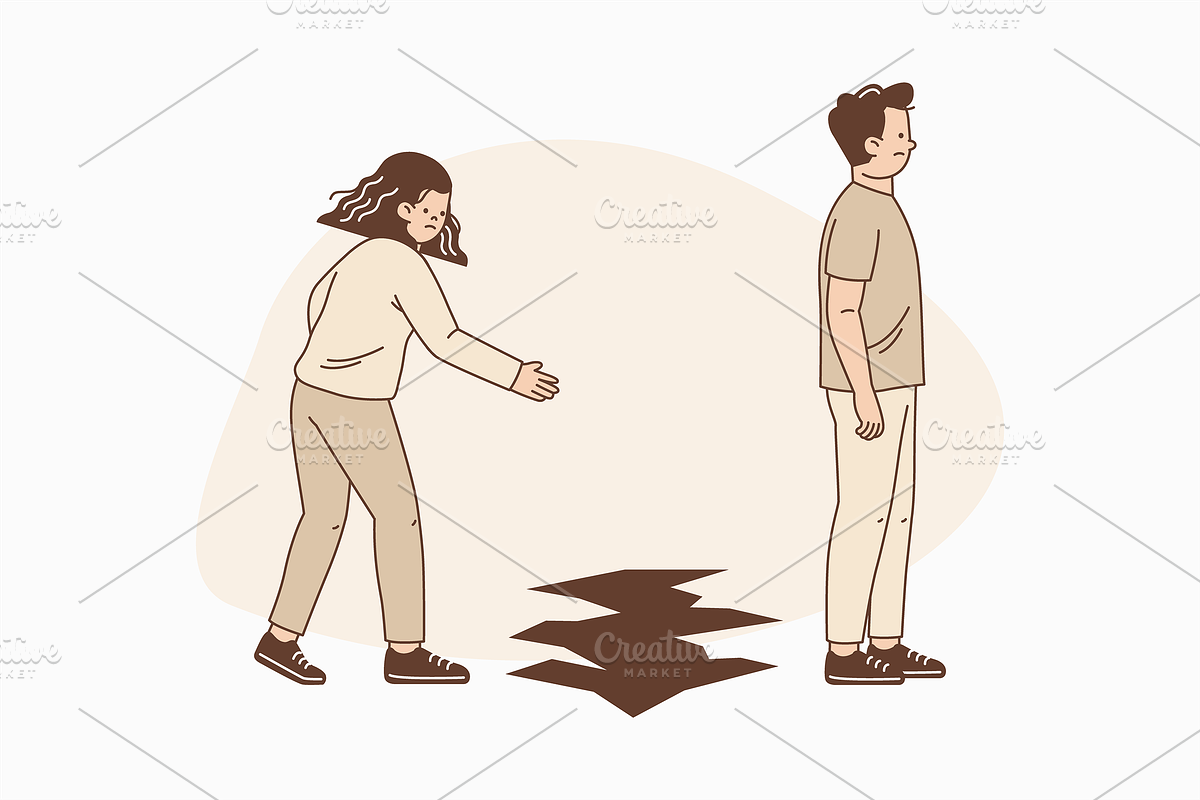 Fading Ties Illustration, an Object Graphic by Jump Studio (Photo 7 of 12)