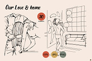 Our love and home, a Person Illustration by Olillia (Thumbnail 9 of 14)