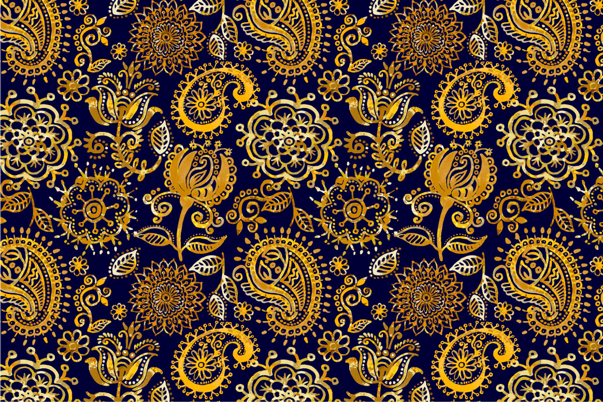 3 Seamless vector watercolor pattern preview 2