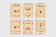 Halloween Bingo Card Template, a Card Template by BrandPacks (Thumbnail 1 of 7)