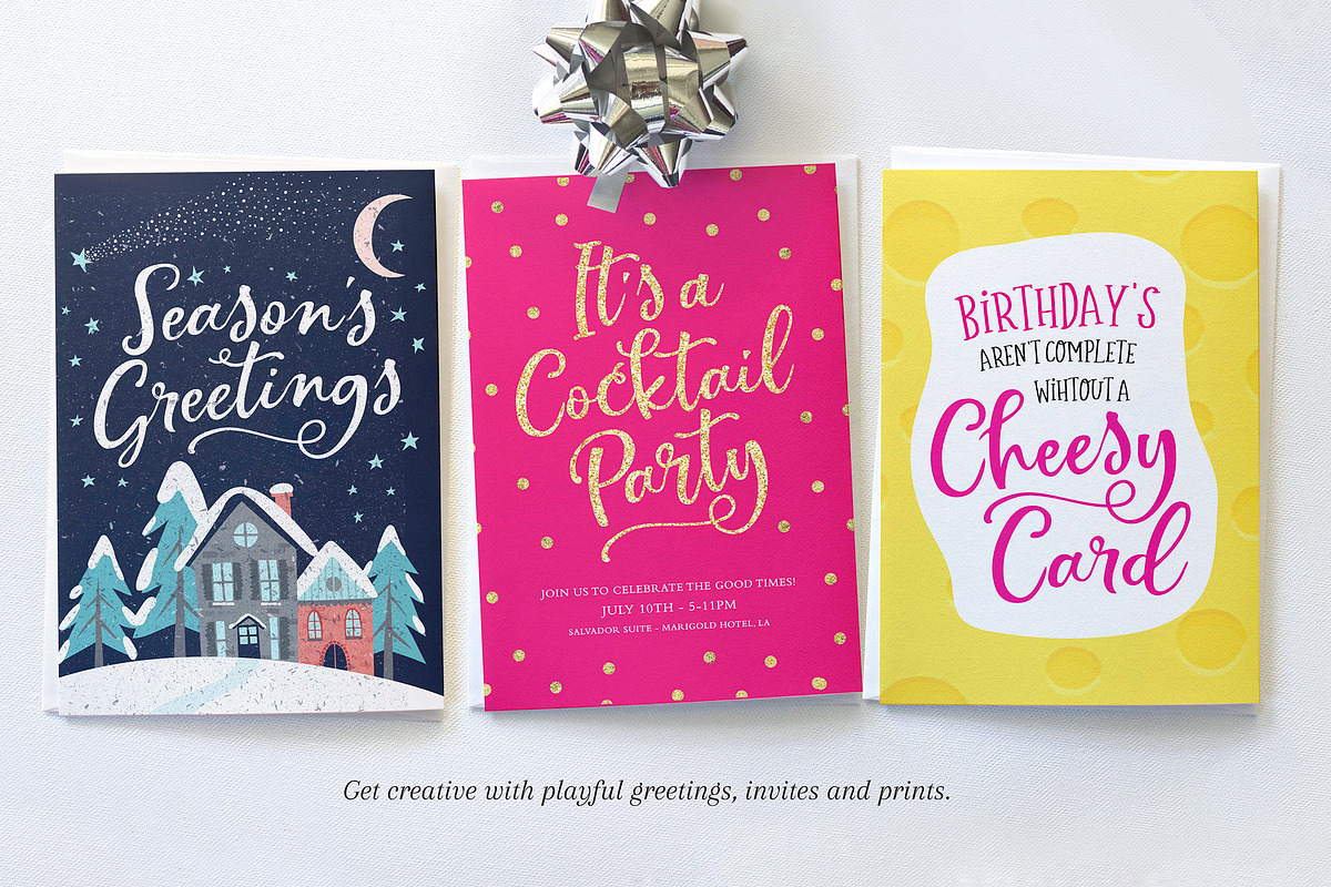 The Simply Sweet Font Duo, a Script Font by Nicky Laatz (Photo 2 of 12)