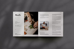 Square Cookbook / Recipe Book