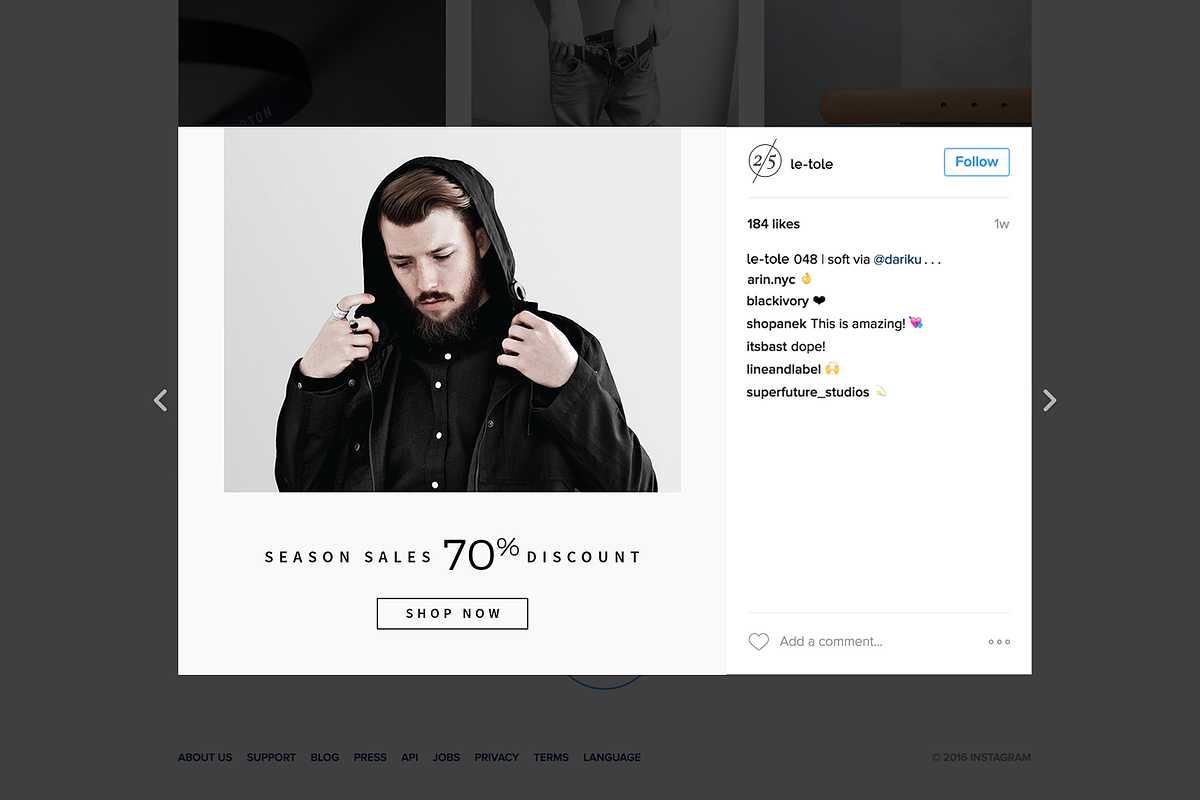 Instagram Promotion Banners, a Social Media Template by BOXKAYU (Photo 6 of 6)