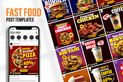 48 Fast Food Social Media Templates, a Social Media Template by Allies Interactive (Thumbnail 2 of 4)