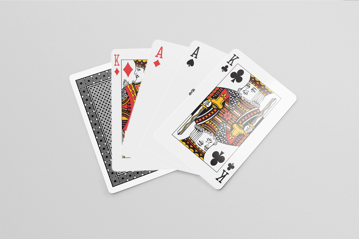 Playing Cards Mock-Ups, a Print Template by resumetemplathttps://d3es (Photo 10 of 14)
