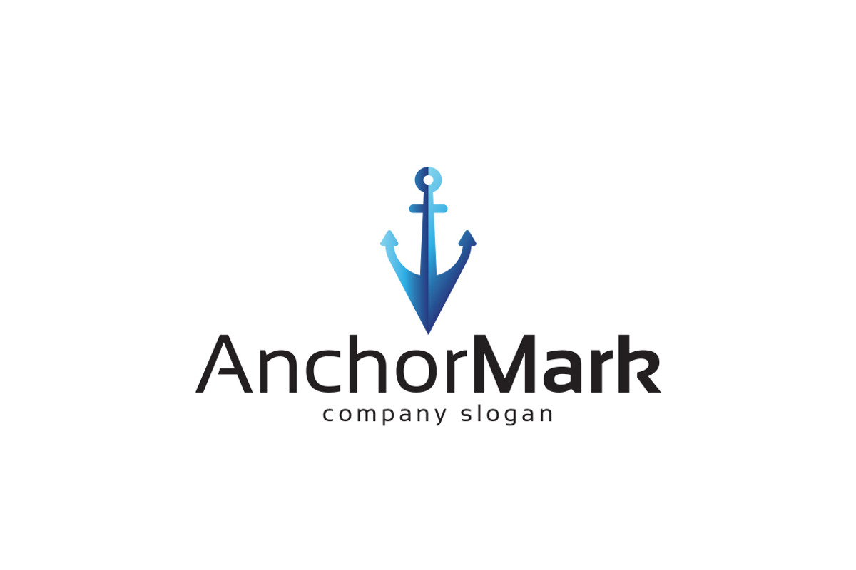 Anchor Mark Logo, a Branding & Logo Template by EmilGuseinov (Photo 2 of 2)